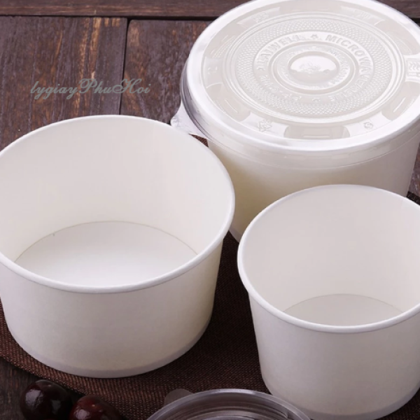 Tô giấy 32oz (850ml)- Có khay 2 tầng